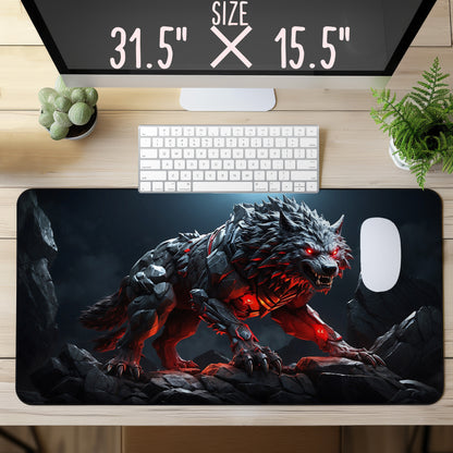 Mecha Wolf Gaming MousePad | 3 Styles To Choose From