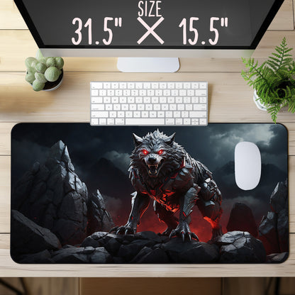 Mecha Wolf Gaming MousePad | 3 Styles To Choose From