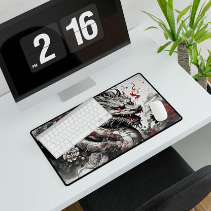 Dragon With Roses Gaming MousePad | 3 Styles to Choose From