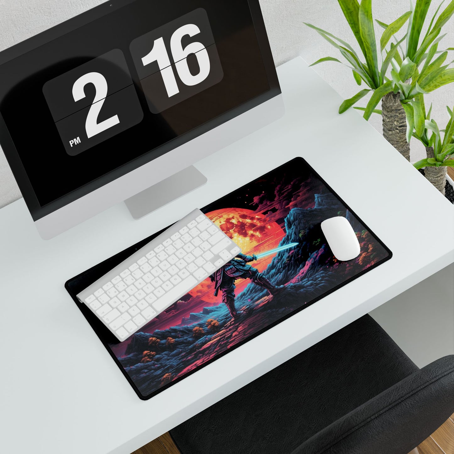 Neon Samurai Gaming MousePad | 3 Styles To Choose From