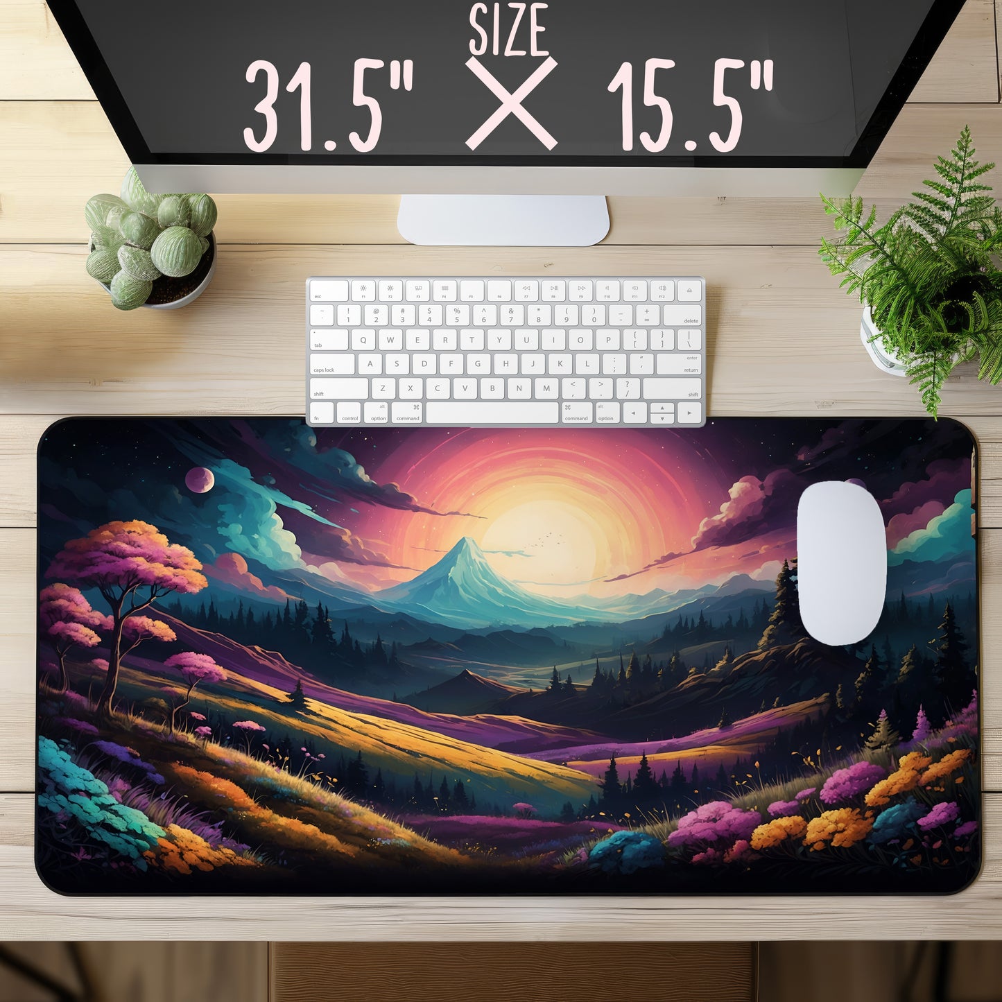 Celestial Bloom Gaming MousePad | 2 Styles To Choose From